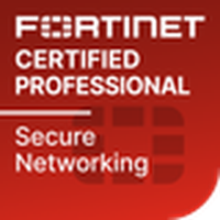 Fortinet Certified Professional – Secure Networking badge